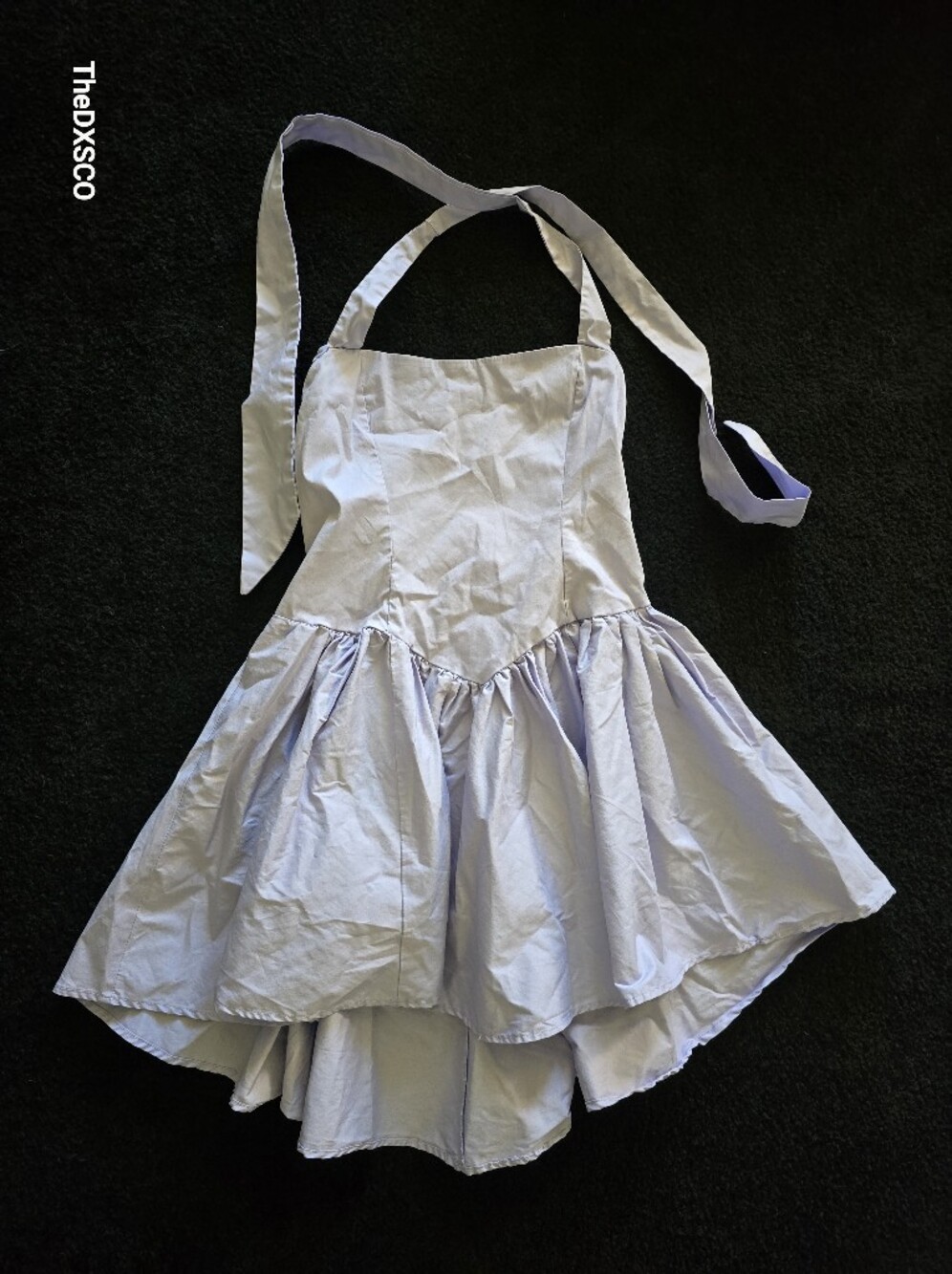 Lucy in the Sky Light Lavender Halter Dress Costume